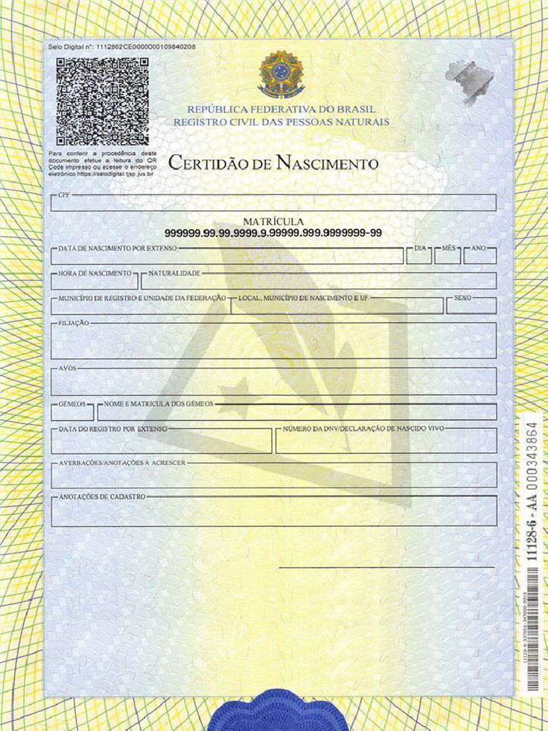 Certidao Nascimento Pdf