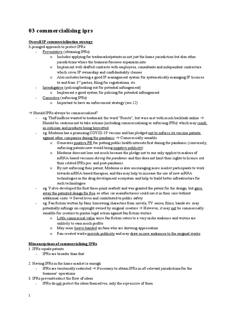 03 ICIP Strategy PDF Intellectual Property Patent