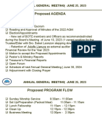 2023-AGM Agenda & Program Flow