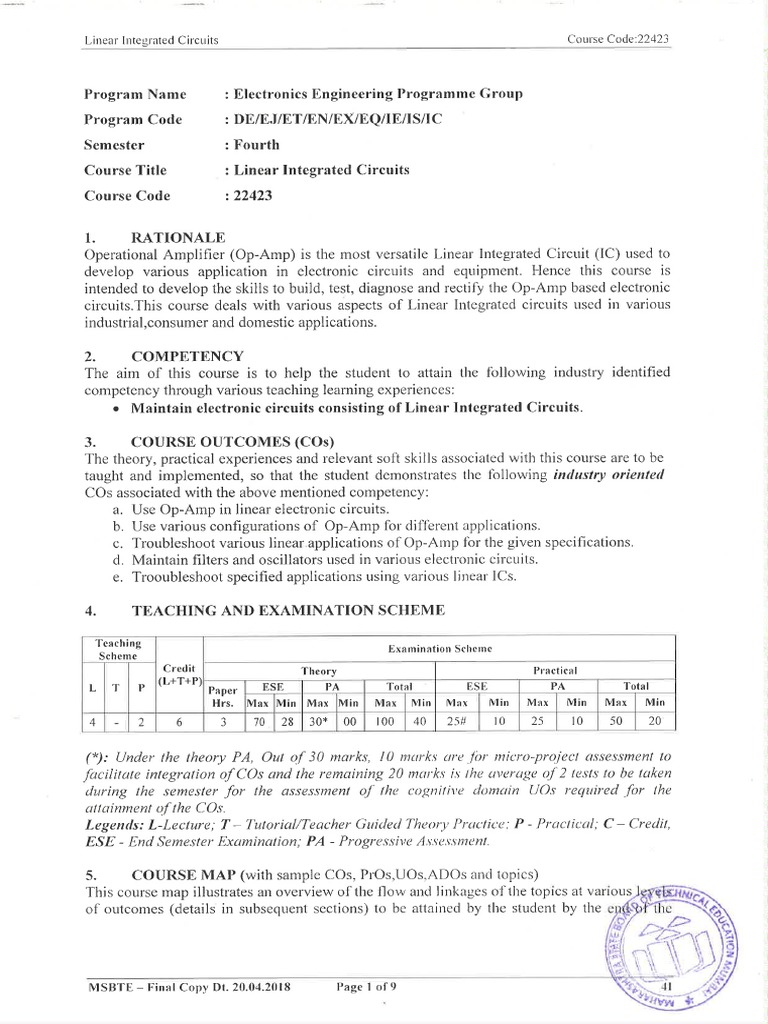 Linear integrated circuits pdf