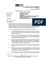 Órgano Resolutivo de Procedimientos Sumarísimos de Protección Al Consumidor #2 Sede Lima Sur EXPEDIENTE #2456-2020/PS2