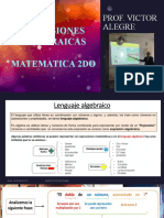 Expresiones Algebraicas