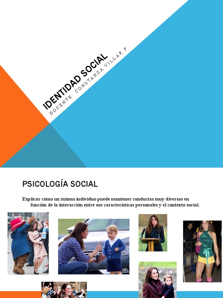 Subjetividad e Identidad Social | PDF | Sicología | Conceptos psicologicos