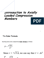 Lecture - 6 - Axially Loaded Compression Members