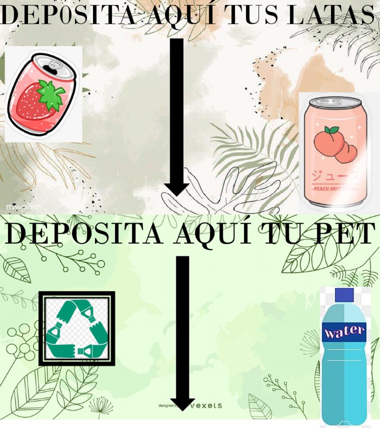 DEP0SITA EN ESTOS CONTENEDORES LAS LATAS Y EL | PDF