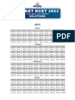 Mock Test Paper-4 Kcet Sol