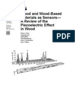 Wood & Wood-Based Materials As Sensors (Piezoelectricity Effect in Wood) - 31,01,2018