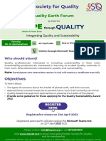 HTQ-Integrating Quality With Sustainability
