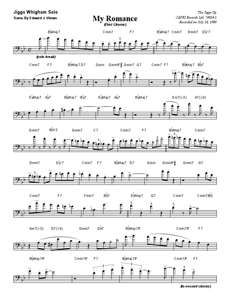 Jiggs Whigham Solo PDF
