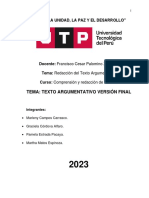 Texto Argumentativo - Semana 10 Final