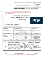 Procedimiento Conducción TFSA CGR