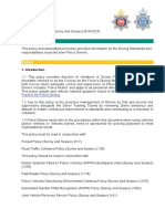 Police Driving Policy Surrey and Sussex 616