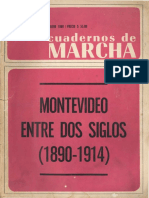 Montevideo Entre Dos Siglos (1890-1914) - Cuadernos de Marcha
