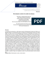 Determinantes Sociales de La Salud en La Infancia: Tlamati Sabiduría, Volumen 7 Número Especial 2 (2016)