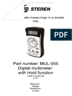 Steren Mul 055 Operation User S Manual 13