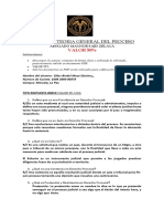 Examen Ii Teoria General Del Proceso.