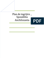 Plan de Ingrijire Sectia Ortopedie Spondilita Compress