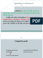 2-Is Linguistics A Science