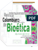 Rostros Del Transposthumanismo A La Luz de La Pregunta Por El Humanismo