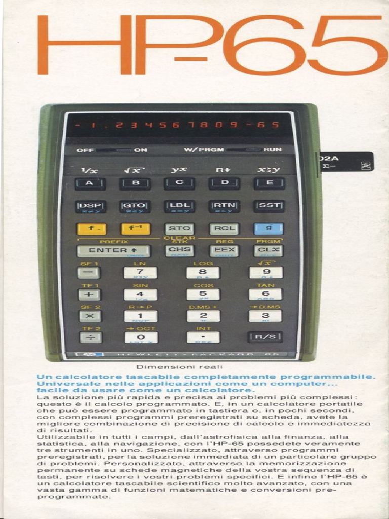 HP 65 | PDF