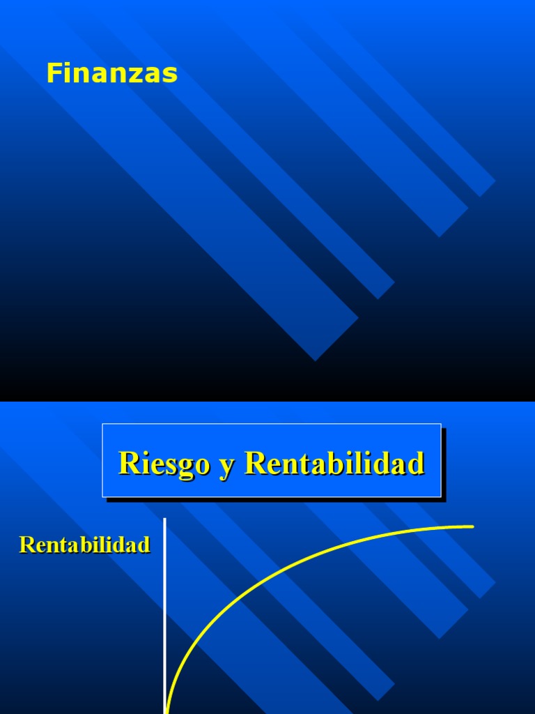 5.1 Riesgo y Rentabilidad | PDF | Modelo de fijación de precios de ...