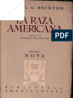 La Raza Americana Daniel G Brinton 1946