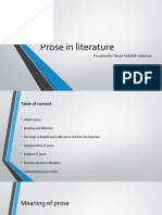 Prose in Literature - PPTX 11