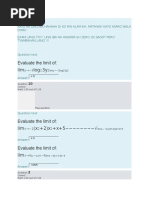 Evaluate The Limit Of: Lim Log 3y