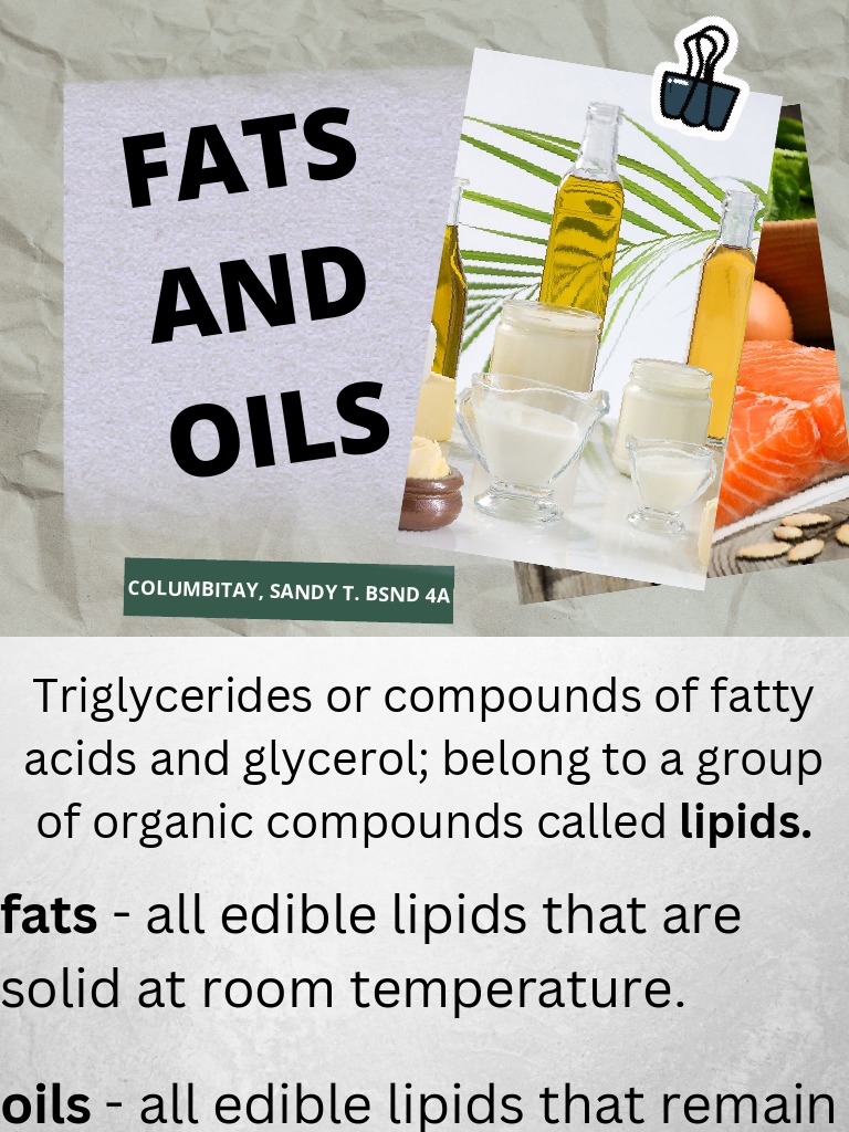 Fats and Oils Report PDF