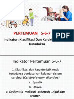 Pertemuan 5-6-7: Indikator: Klasifikasi Dan Karakteristik Anak Tunadaksa