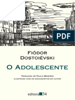 (ColeÃ§Ã£o Leste) FiÃ³dor DostoiÃ©vski-O adolescente-Editora 34 (2015)