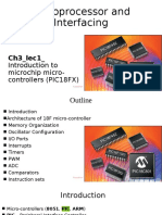 ch3 - Lec1 - Introduction To Microchip Microcontrollers (PIC 18F)