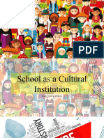 School As Culture