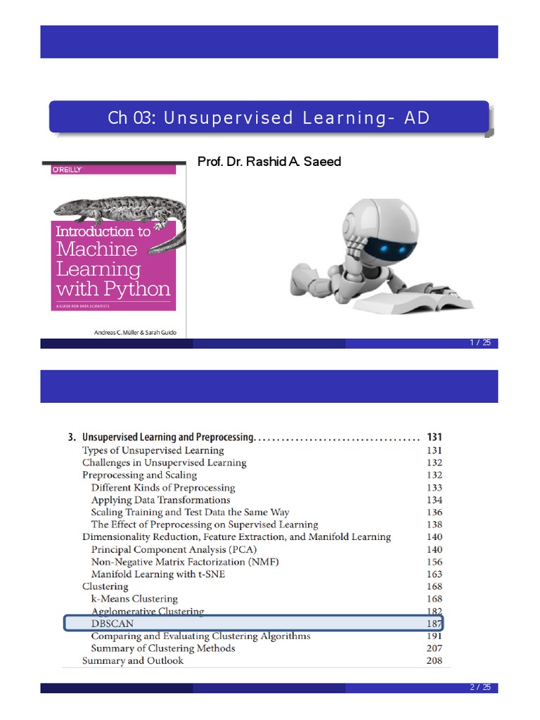CH 03 - 11 - Unsupervised Learning - Anomaly Detection | PDF