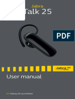 Jabra Talk 25 User Manual EN - RevA