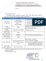 Surat Agenda Pasca PAT