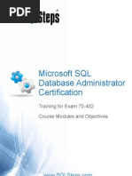 Microsoft Database Administrator Course