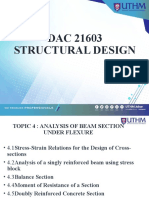 4 - Analysis of Beam Section Under Flexure