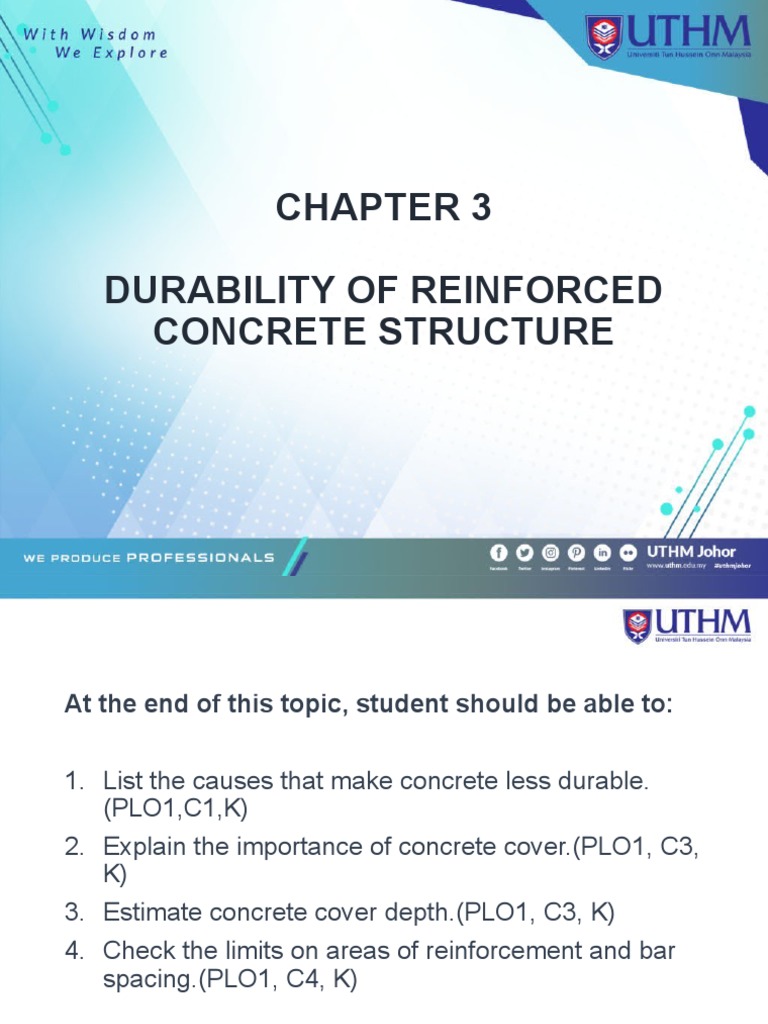 Durability of Reinforced Concrete Structures | PDF | Concrete | Corrosion