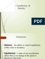 Science 10 Stability and Equilibrium