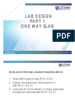 8 - Design of Slab Part 1 One Way Slab