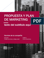 Propuesta y Plan de Marketing