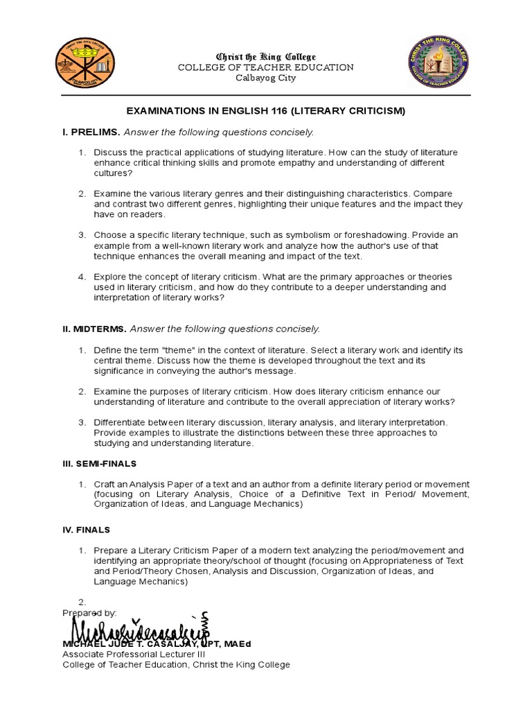 examinations-in-english-116-literary-criticism-pdf-literary