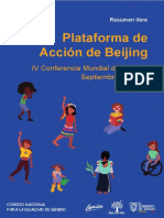Plataforma Accion Beijing CNIG 2019