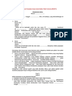 Contoh Surat Perjanjian Kerja Untuk Waktu Tidak Tertentu Dan Tertentu