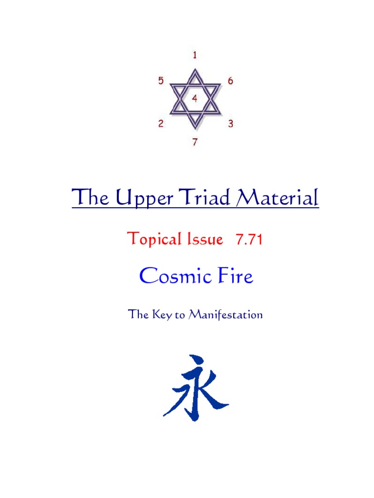 Understanding Cosmic Fire Principles | PDF | Mind | Consciousness