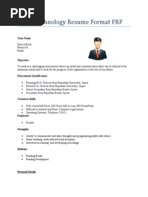Modern Resume