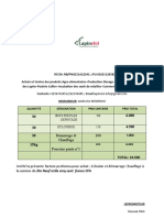 Proforma Eclosion Pintade Ferdi