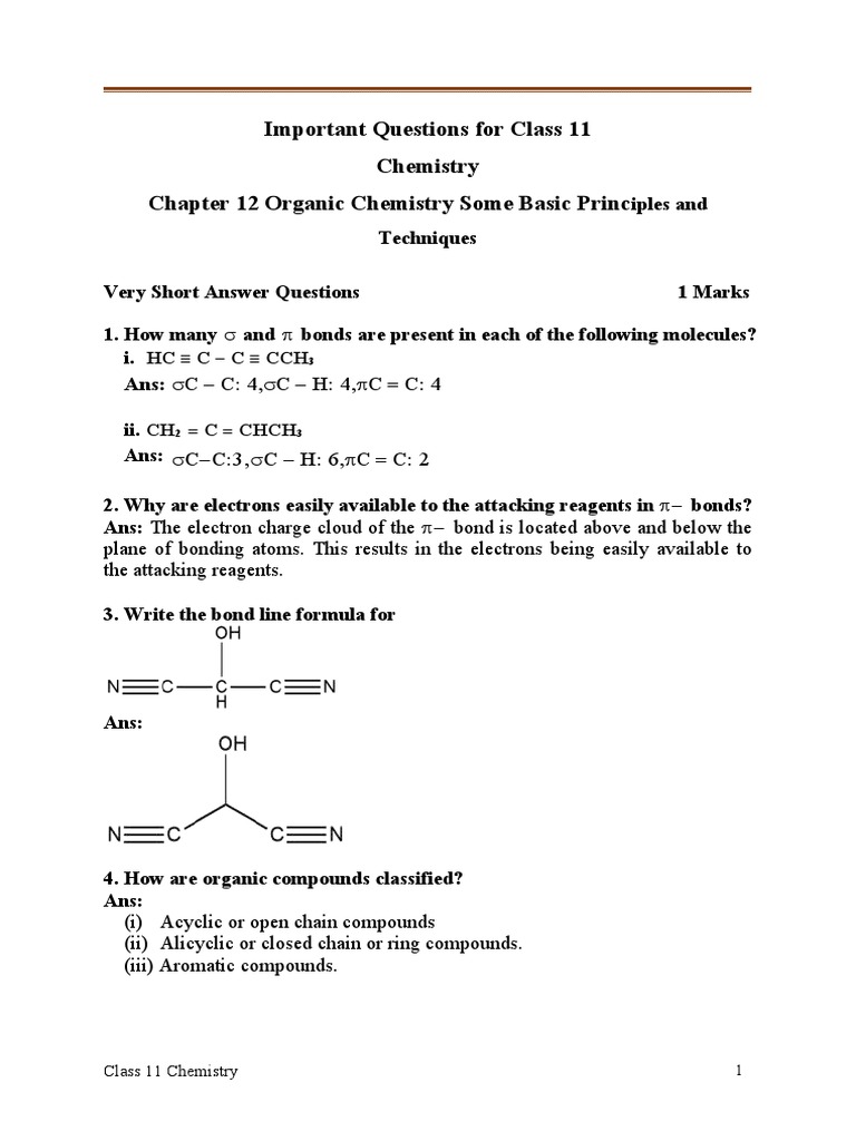 CLASS 12 CHEMISTRY CHAPTER 11 IMPORTANT QUESTIONS WITH ANSWERS visual data 5