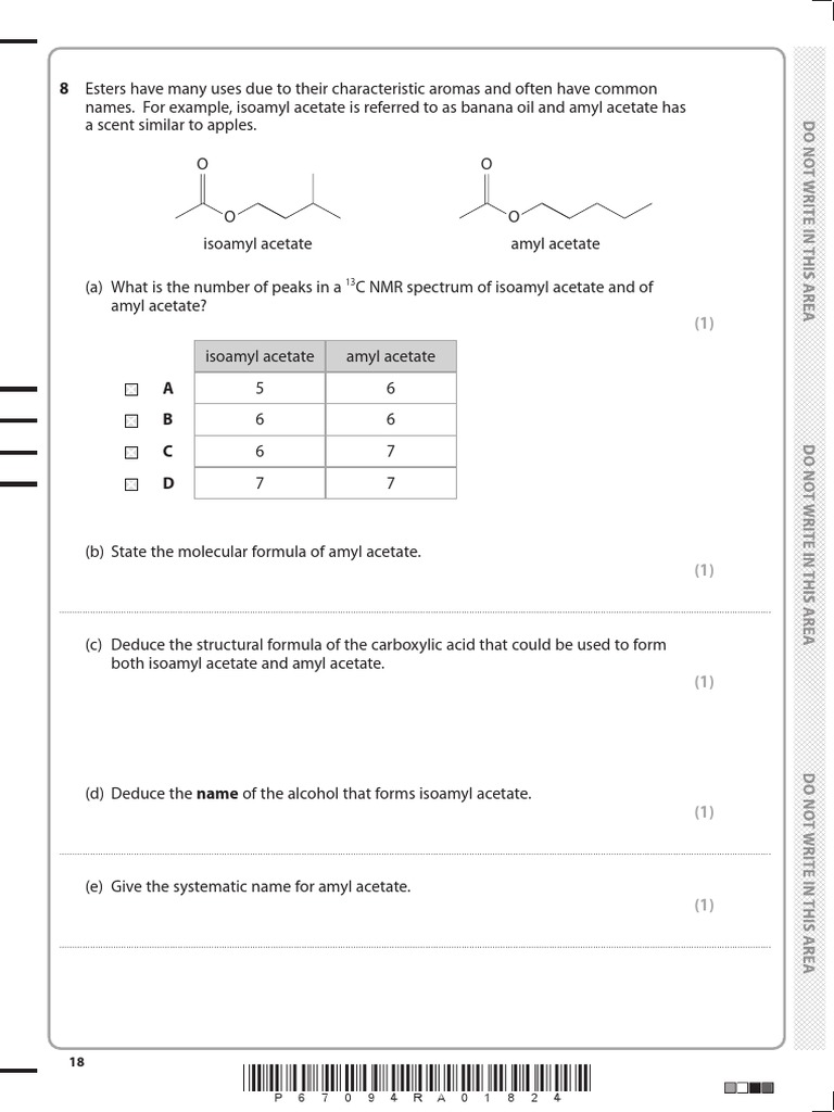 Common Uses Of Esters